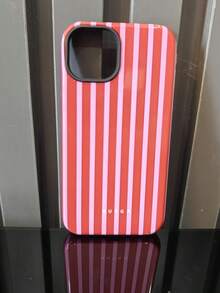 Strawberry Jam BURGA IPhone Case| Pink Gingham With Cute Strawberry Case For IPhone 17 16 15 14 13 12 11 Pro Max| High Quality| Teenage Girl Gift - 混合色1 - 查看 4