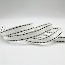 5 thước Anh ruy băng Grosgrain có dây thép 10mm dùng để trang trí đám cưới, Giáng sinh, làm nơ ruy băng thủ công, gói quà. - Chọn màu - Xem 16