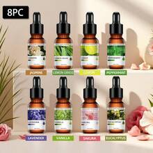 滴管精油扩香器、花香系列香薰机、蜡烛、香薰石、家用和车用加湿器、补充液 - 混合香味 - 查看 5