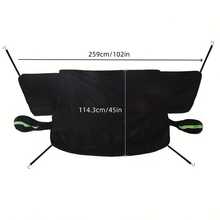 All-Season Vehicle Snow Shield Cover - Multi-Layer Frost Protection, Sun Shading, Windshield Protector, Fits Cars, Trucks, SUVs - Suitable For Most Vehicles, Winter Vehicle Protection, Fashionable Car Cover, Durable Car Cover For Winter, Large Magnetic Anti-Frost Cover, Side Window Anti-Frost Cover, Oxford Cloth - High Strength, - Easy Installation - Black - View 9
