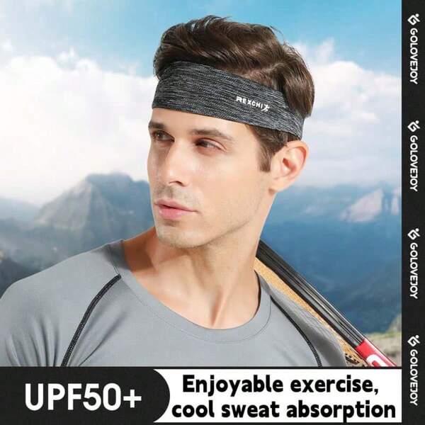 Sports Headband And Sweatband - Stretchy Quick-Dry Moisture-Wicking Headband, Non-Slip Design, Lightweight For All Seasons Fitness, Yoga, Running, Hiking, Suitable For Men And Women (Black, White, Light Blue, Gray, Mint Green) - Ideal Choice For Fitness, Outdoor Activities And Daily Use - Colorful Options, Large Package Suitable For Teams Or Individual Use