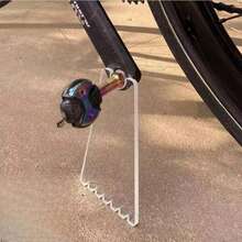 Soporte portátil para bicicleta , ajuste de limpieza, reparación de accesorios para bicicleta de montaña, soporte acrílico transparente - Azul - Ver 1