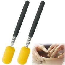 2 Pcs Telescoping Pottery Sponge Ceramic Shaping Tools, Equipped With High-Density Absorbent Sponge, Ceramic Tool Kits