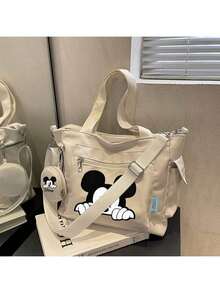 Women's Mickey Mouse Tote Bag - Multiple Styles, Large Capacity Shoulder Bag, Versatile Handbag & Crossbody Bag For Carnival And Easter - Multicolor - View 4