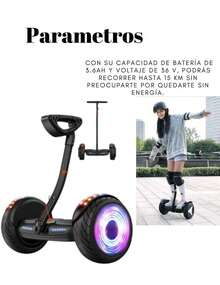 Hoverboards BLANCO 10.5 Patinetes Electrico Con Protector Bluetooth Con Led Y Regalos 20 Km/h Inteligente tecnología de auto-equilibrio El regalo perfecto MODELO VARIADO - Tipo de Enchufe A USA (110-127V) - Ver 5