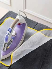 Heat Resistant Protective Ironing Cloth Net, Home Ironing Mat, High Temperature Resistant Ironing Board, Iron Protective Net,High Temperature Ironing Cloth, Portable Folding Ironing Mat Heat Insulation Ironing Cloth, Ironing Net Heat Insulation Protection, Laundry Storage And Sorting Ironing Pad Iron On,Mini Iron,Heating Pad,Iron Board For Clothes