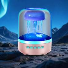 Jellyfish Design RGB Light Bass Speaker Small Plastic Loudspeaker With Dazzling Lights Max - Một cỡ - Xem 6