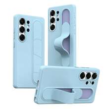 1pc Fashionable Phone Case, Business, Commute, Popular, Wrist Strap, Invisible Stand, Protective Cover Series, Compatible With Samsung Galaxy S25 Ultra, Galaxy S25 Plus, Galaxy S25, Also Fits Galaxy S24 Ultra, Galaxy S24 Plus, Galaxy S24 - Multicolor - View 27