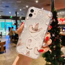 Western Retro Cowgirl Disco Aesthetics Phone Case For IPhone 16 11 15 14 13 12 Pro Max Plus Case Stylish Clear Phone Case Ideal Birthday Gifts Summer Gifts For Wom Cowgirl.Christmas Accessories.The Perfect Gift For Christmas, Halloween, And Thanksgiving, Christmas Phone Case - 無色 - 查看 3