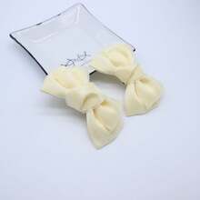 Modische abnehmbare Satinschleife Schuhclips, Schuhzubehör geeignet für verschiedene Schuhstile, Basic