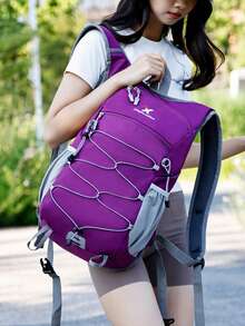 新款轻便大容量旅行背包，户外运动背包，尼龙超轻登山包，男女户外露营收纳包，徒步背包（不含水袋）。多种颜色可选，适合登山、徒步、徒步、露营。