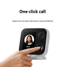Xiaomi Smart Camera Video Call Version, 4MP, 3.5-Inch Screen, One-Touch WeChat Call, Home Monitoring, Indoor HD Family Care