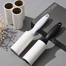 160pcs Super Sticky Lint Roller - Pet Hair Remover Lint Rollers For Pet Hair Extra Sticky Lint Rollers For Clothes Lint Removal , Pet Hair Lint Rollers Are Tools Specifically Designed For Cleaning Pet Hair. They Can Efficiently And Quickly Clean And Adsorb The Dust And Pet Hair On Clothes, Furniture, Carpets, And Car Seats. - American Handle - View 2