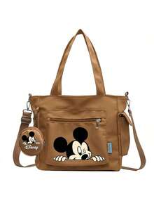 Women's Mickey Mouse Tote Bag - Multiple Styles, Large Capacity Shoulder Bag, Versatile Handbag & Crossbody Bag For Carnival And Easter - Multicolor - View 1