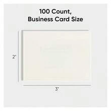 SelfAdhesive Poly Pocket Business Card Size Clear 100 Per Box 68123