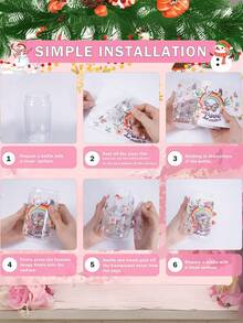 1/10/25/50/100pcs Custom Personalized Face Vinyl Decal, Custom Text,Funny Birthday Gift, Party Favor Keepsake, Gift For Him Or Her,Custom Face Party , Personalized Birthday Party, Bachelorette Party Cup Stickers, Graduation Party Cup Stickers, Custom Face Cut Out, Unique Ideal Gifts For,Christmas Party Favors Photo Shot Face Glass Decals,Funny Shot Glasses Decals - Multicolor - View 11