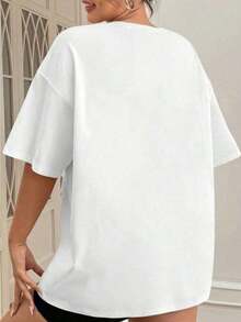 Shirt100% Cotton Yall T-Shirt, Western T-Shirts, Country T-Shirts, Cowboy Boots T-Shirts, Cowgirl Shirt, Funny Texas Ranch Life Shirt, Texas State T-ShirtsLoose And Comfortabletops Summer - 白色 - 查看 2