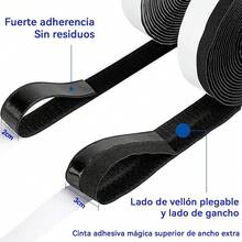 Mosquitera para ventana, mosquitera de ventana con cinta adhesiva, cortina de mosquitera de 80x120cm (130x150cm) - 60x120cm-Blanco - Ver 5