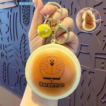 Doraemon Keychain Cute Cartoon Mini Pendant Keychain Gifts For Couples To Give To Relatives And Friends On Festivals Clothing, Car Keys, Pendants, DIY Beautiful Keychains, Figurines, And Ornaments