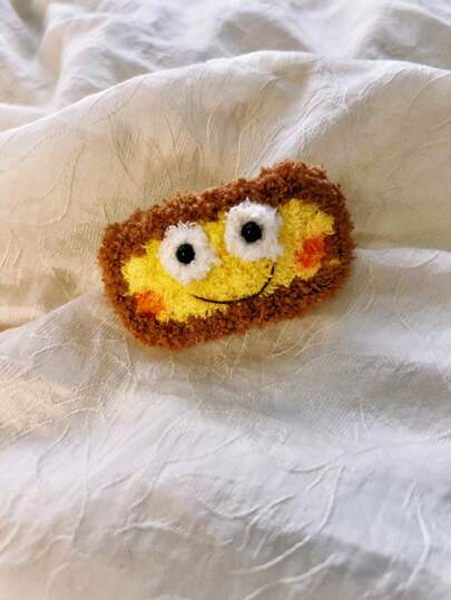 1pc Handmade Crochet Lion Head Hair Clip Hair Accessory, Claw Clips, Hair Slide, Hair Barrettes