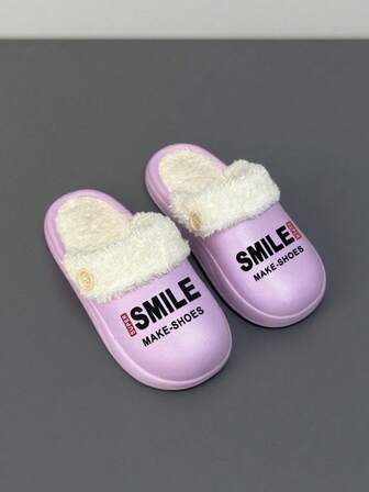 Minimalist Style With Contrast-Color Letter & Removable Washable Button Design. EVA Material For Ultra-Soft, Cozy, Warm & Anti-Slip Experience. Thick-Soled: Ideal For Indoor Use, Also Perfect For Outdoor Wear. Couples-Matching Style Available.