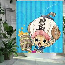 1pc One Piece Bathroom Curtain Decoration, Bathroom Shower Curtain, Suitable For Home, Hotel, Washable Curtain, Machine Washable Polyester, Suitable For All Seasons, Bathroom Partition