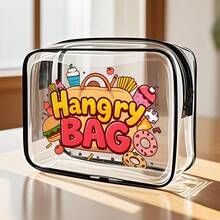 New Arrival All My Chargers Travel Organizer - Transparent Toiletry Bag, Travel Essentials, Portable Travel Cosmetic Bag With Zipper, Beach Transparent PVC Toiletry Bag, Waterproof Storage Bag, Transparent Storage Bag, Cable And USB Storage Bag, Airport Airline Standard PVC Cosmetic Bag For Chargers, Cables And Power Banks