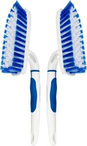 2-Pack Scrub Brush For Cleaning With Long Handle, Medium Firm Brush Bathroom Cleaning Supplies And Bathtub Cleaner And Shower Cleaning, Multi-Scene Use For Kitchen Or Carpet - Màu B - Xem 1