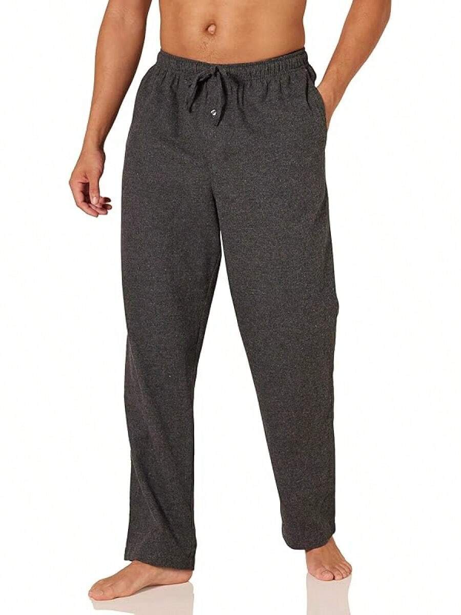 Essentials Men's Flannel Pajama Pant - Burdeos - Ver 1