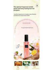 1PC Combination Clothing Fragrance Spray, Air Freshener, Light Fragrance And Lasting Freshness, Suitable For Family, Friends, Valentine's Day Gifts, Romantic Weddings, And Home.