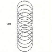 5/10 件可调节蛇链手链，适合女士和女孩的串饰手链，DIY 珠宝制作材料，不锈钢银手链 - 銀色 - 查看 13
