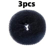 1/3pcs (8cm Diameter) Donut Hair Bun Maker, Versatile Bun Shaper Tool ,Hair Styling Kit ,Hair Tool Kit