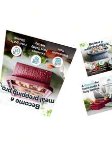 1 Cup Silicone Freezer Molds -  Perfect For Storing Broth, Rice, Leftovers And More - Silicone Freezer Trays With Lids For Meal Prep - Charcoal - 1-Pack - 蔓越莓 - 查看 2