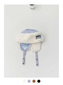 仿皮草 Ushanka 帽子，保暖护耳飞行员帽，男女复古飞行员帽，适合秋冬季骑自行车、滑雪、户外活动 - 彩色 - 查看 21