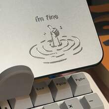 1pc Exquisite Stickers, Fun And Creative Laptop Stickers, DIY Stickers At Will - 1pc - View 4