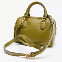 ZRN 2025 Autumn New Women's Casual Shoulder Bag, City Leisure Zipper Handbag & Crossbody Bag - Green - View 2