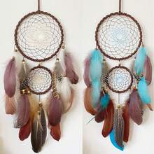 1/2/4 Pcs Dreamcatcher Pendant – Bohemian Door Hanging With Tassels, Elegant Wall & Headboard Decoration, Wind Chime Ornament For Bedroom, Living Room, Or Birthday Gift