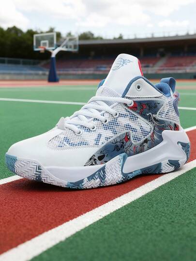 2025 New Versatile Basketball Shoes, Comfortable Non-Slip Men's Sports Shoes, Friction Sound Outsole Men's Casual Shoes, Outdoor Thick-Soled Elevator Shoes, Dominate The Basketball Court, Playground, Running Shoes (Asymmetrical Pattern)