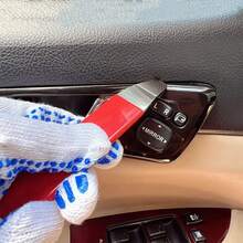 Herramienta de extracción de embellecedor de coche, herramientas de palanca de nivel de extracción de embellecedor, Panel de puerta, herramientas de extracción de sujetadores de Terminal de Audio, 1. JBX5 - Rojo - Ver 6