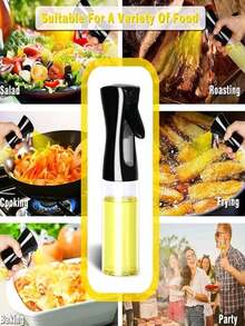 Oil Spray Bottle Kitchen Cooking Olive Oil Dispenser Camping Barbecue Roasting Vinegar Sauce Oil Sprayer Edible Oil Jar