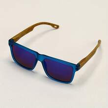 Men's Full Frame Imitation Bamboo Wood Grain Square Glasses, Non-Prescription Glasses Suitable For Daily And Formal Occasions, Ideal Gift For Father's Day, Birthday, Anniversary - Modern Exquisite Appearance, Fashionable Accessories, Comfortable Fit,  Style, Professional Wear - 黑框紅色 - 查看 8