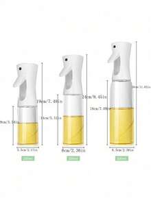 Oil Spray Bottle Kitchen Cooking Olive Oil Dispenser Camping Barbecue Roasting Vinegar Sauce Oil Sprayer Edible Oil Jar