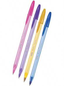 Bolígrafo Cristal Fashion Punto Grueso 1.2mm Colores Vivos Escritura Suave y Fluida Surtido de Colores 10 Piezas - Surtido de 8 colores - Ver 2