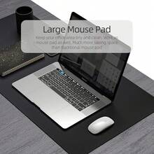 Timotech Tapete para Laptop Antideslizante, Alfombrilla para Ratón, Accesorios de Escritorio, Tapete para Laptop, Tapete Resistente al Agua, Alfombrilla Doble Cara () - Estándar - Ver 6