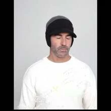 4-Color Men's Winter Hat - Ear Flap Design, Contrast Color Style, Slightly Elastic Warm Outdoor Cap, Suitable For Cold Weather Travel Winter Warm