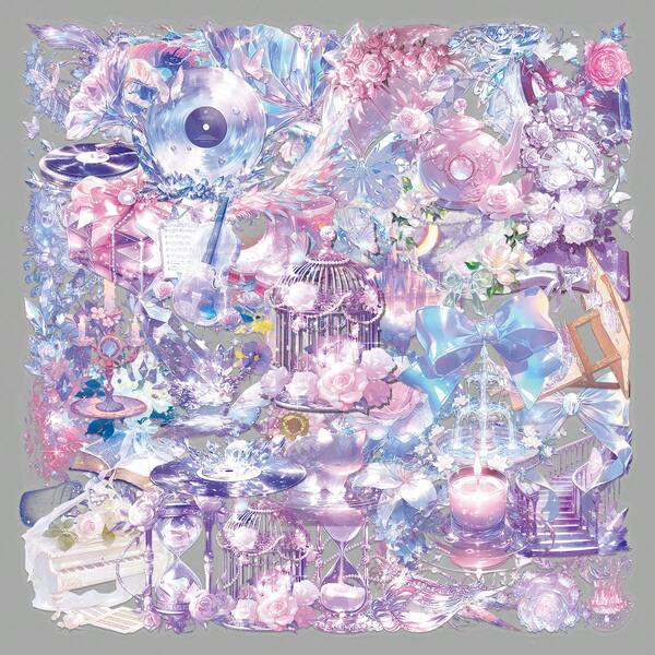 50 Stücke Fantasy Aufkleber für Scrapbooking, Journaling, Laptop, Stoßstange, Skateboard, Wasserflaschen, Computer, Handy, Cartoon, Schutzhelm, Auto Aufkleber und Dekorationen