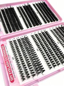 392pcs/28Rows Manga Lash Clusters Manga Eyelash Clusters Anime Cluster Eyelash Extensions Clusters Lashes Natural Look Eyelashes Fairy Lash Clusters Manga Individual Lashes For Beginners Lash Clusters, Eyelash Clusters, Individual Eyelashes, Lashes, Fake Lashes.  ! ! !Random Style.