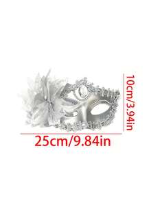 1pc COS Festive Party Costume Makeup Ball Accessories Sexy & Charming Atmosphere Ribbon Mask Prop For Women Back To School - Multicolor - View 14