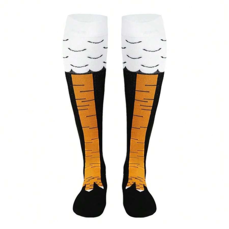 Junely Compression Socks For Women Knee High Socks For Running Athletic Nurses Work Support Travel Flight Sports-9579 - Multicolor12 - View 1