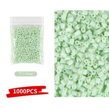 1000/2000/5000 hạt nhựa nhỏ 2.6mm, hạt ghép hình pixel, hạt sắt nung chảy, đồ thủ công tự làm chất lượng cao. - Đậu - Xem 51
